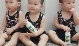 3岁小孩吃瓜视频,萌态百出笑翻天